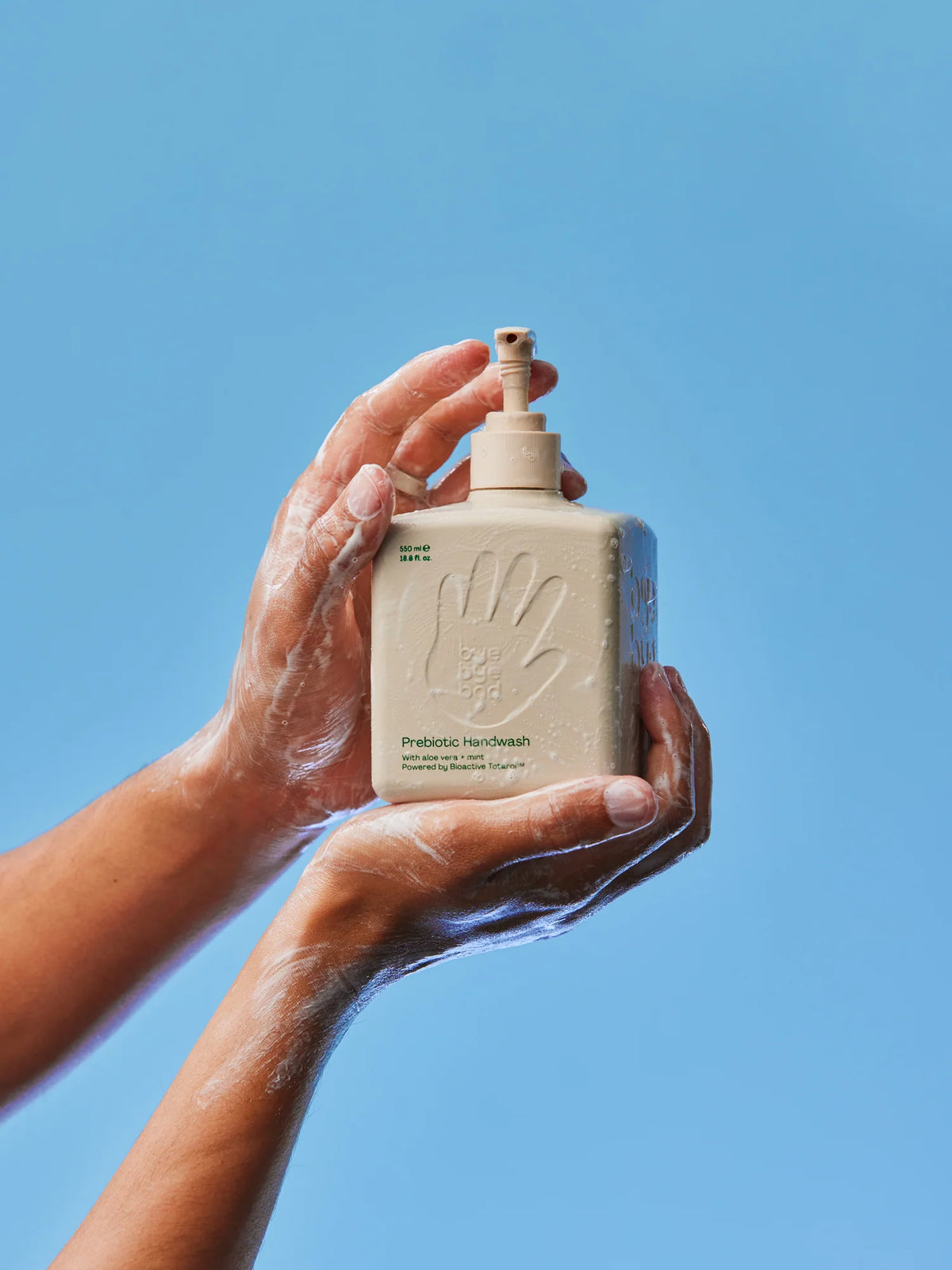 Hand Wash | Aloe Vera & Mint 550ml-byebyebad-Matakana Pharmacy