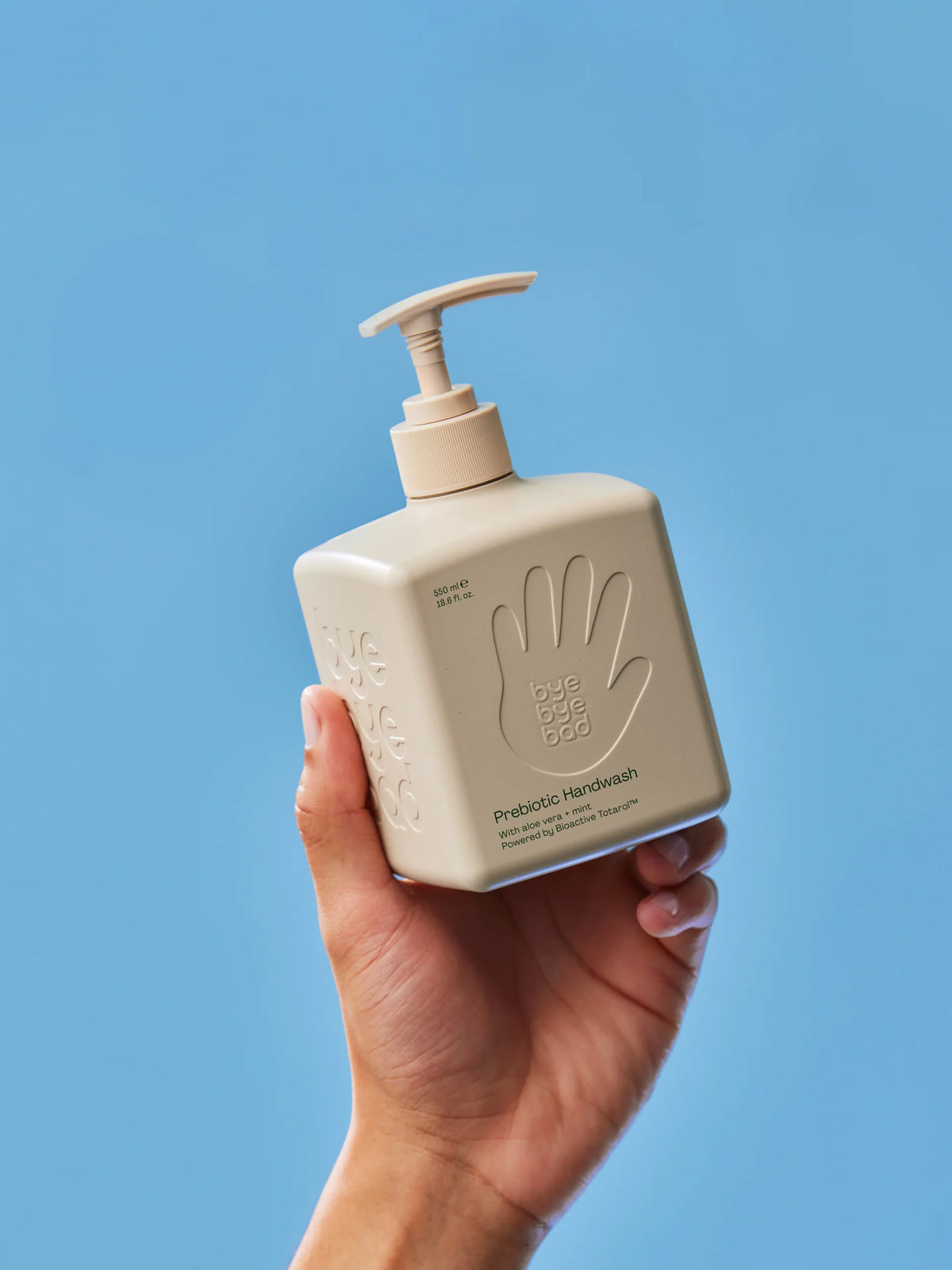 Hand Wash | Aloe Vera & Mint 550ml-byebyebad-Matakana Pharmacy