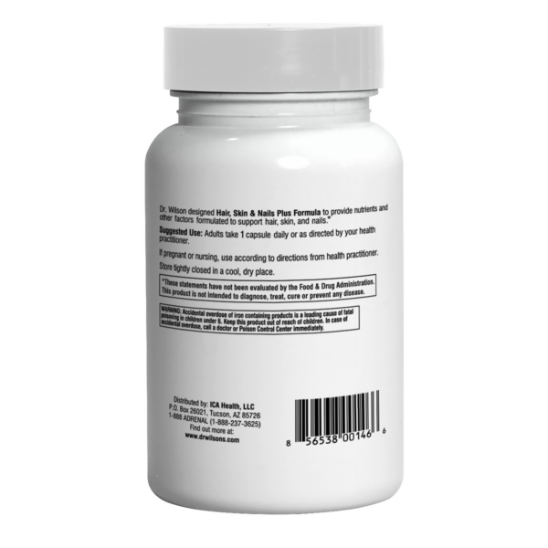 Image of Hair Skin & Nails Plus Formula 100caps suggested use