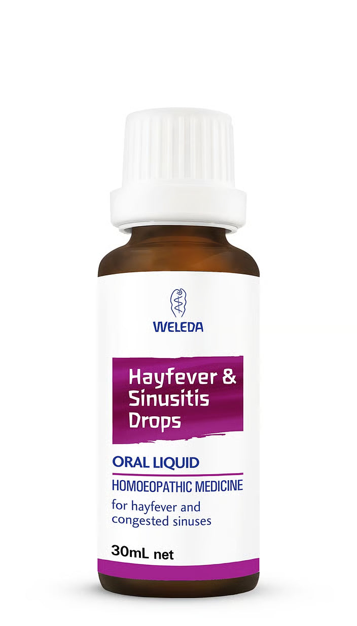Hayfever & Sinusitis Drops, 30ml-Weleda-Matakana Pharmacy