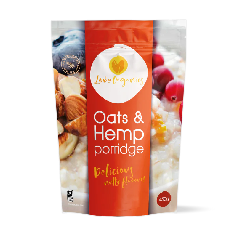 Image of Love Organics Hemp Porridge 450g