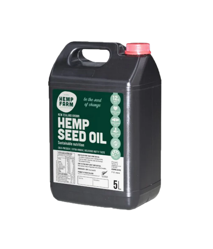 Hemp Seed Oil 5 Litres-Hemp Farm-Matakana Pharmacy