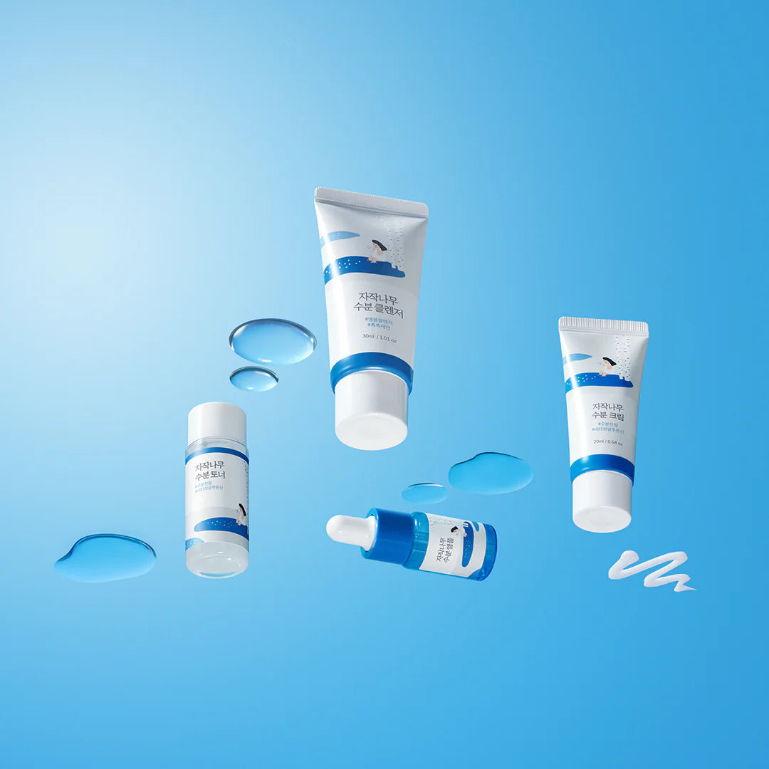 Birch Juice Trial Kit | Cleanser + Toner + Ampoule + Cream-Round Lab-Matakana Pharmacy