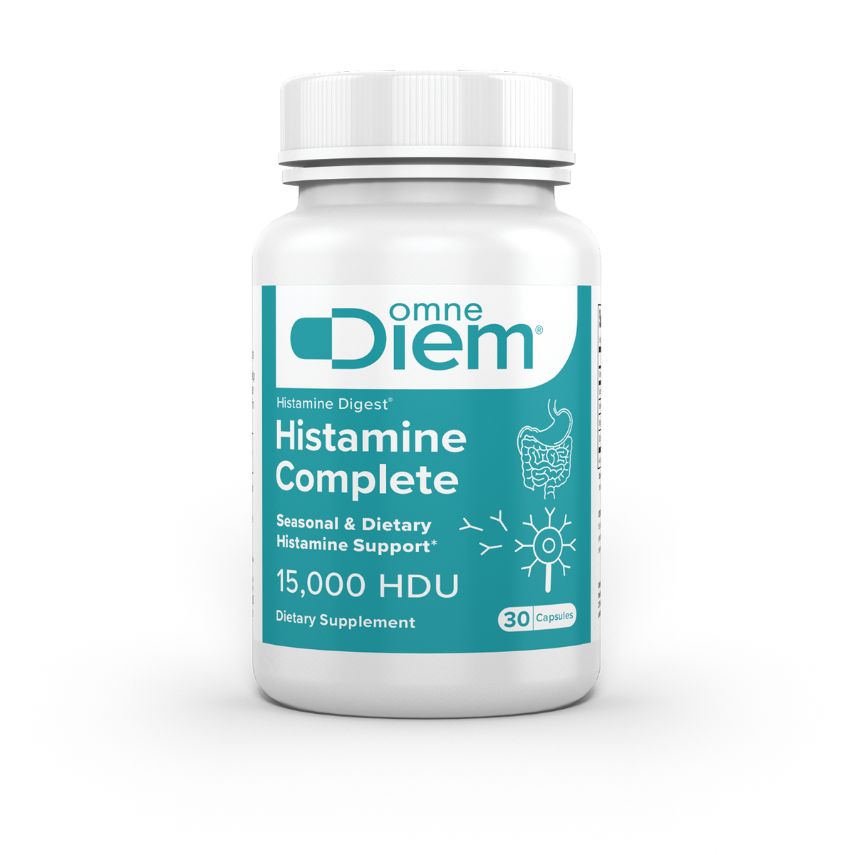 Histamine Complete 15,000 HDU 30 Caps-OMNEDIEM-Matakana Pharmacy