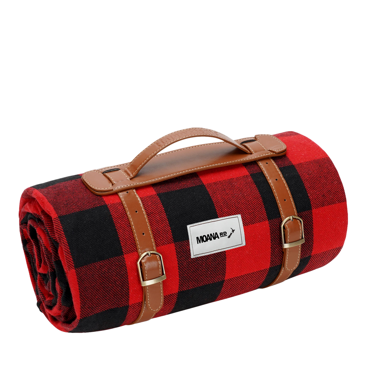 Picnic Blanket 1.6x2m Red/Black