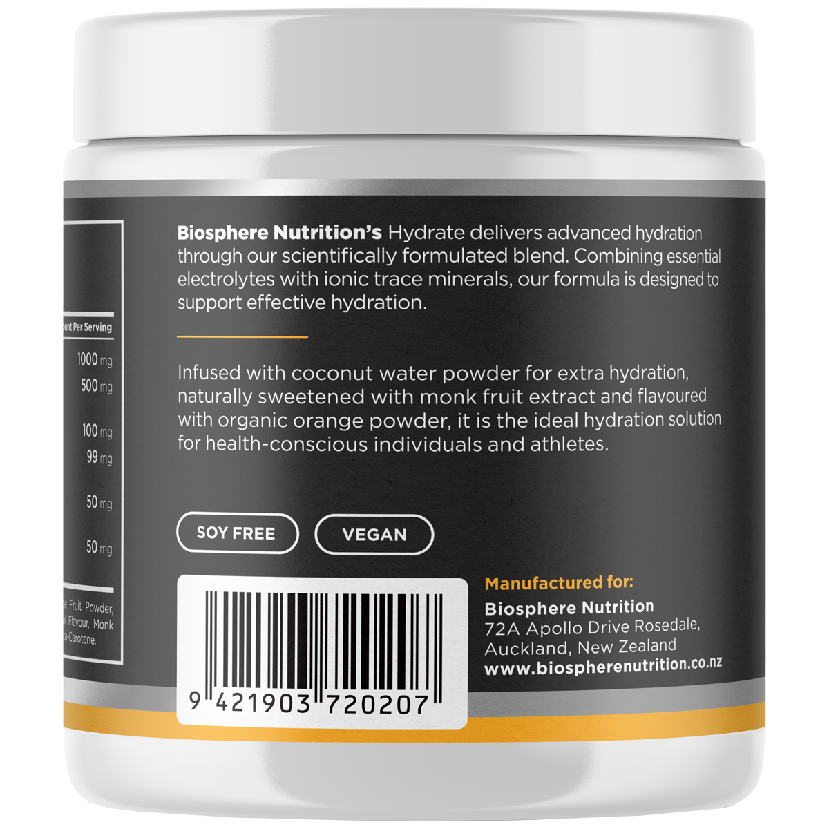 BIOSPHERE Hydrate ? Essential Mineral Replenishment 165g-Biosphere-Matakana Pharmacy