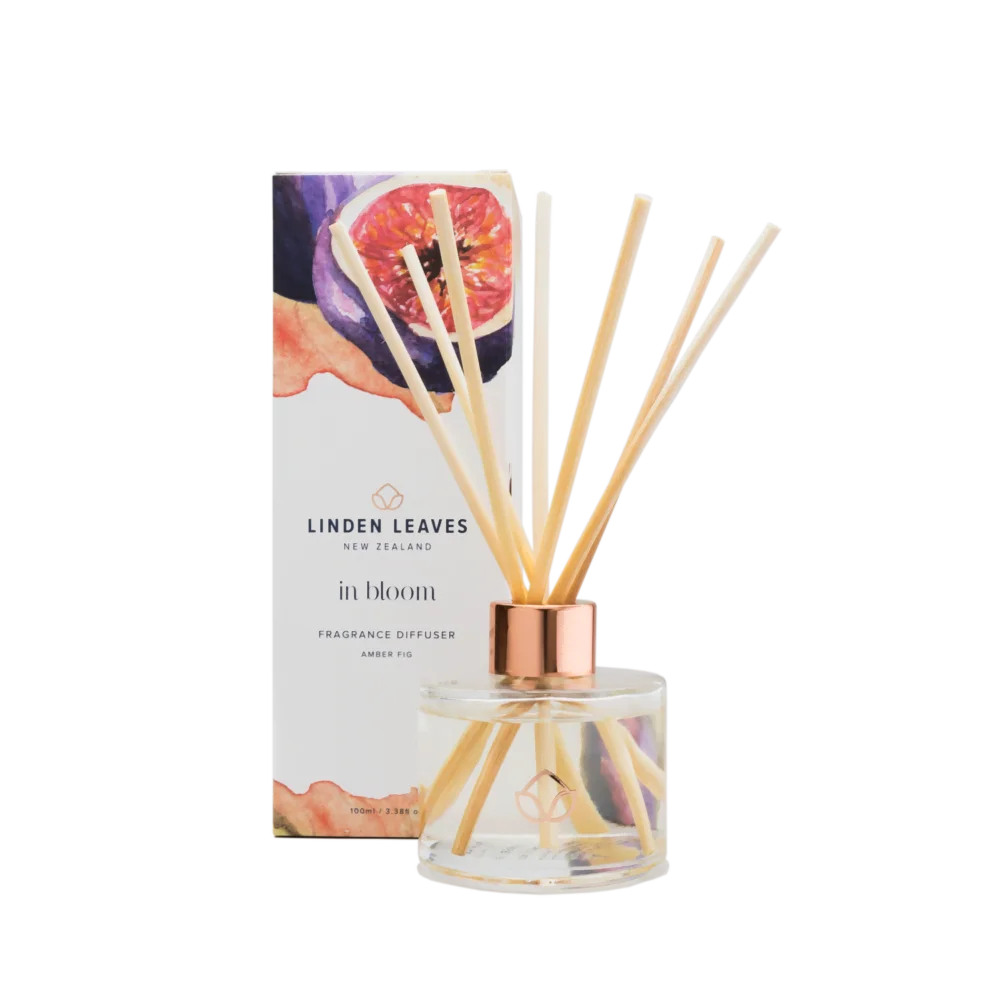 Amber Fig Fragrance Diffuser 100ml-Linden Leaves-Matakana Pharmacy