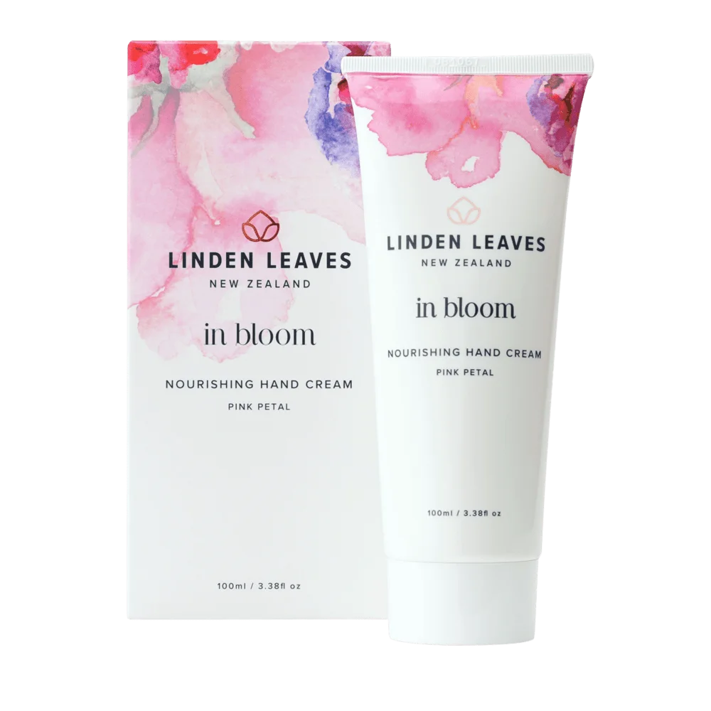 Pink Petal Hand Cream 100ml-Linden Leaves-Matakana Pharmacy