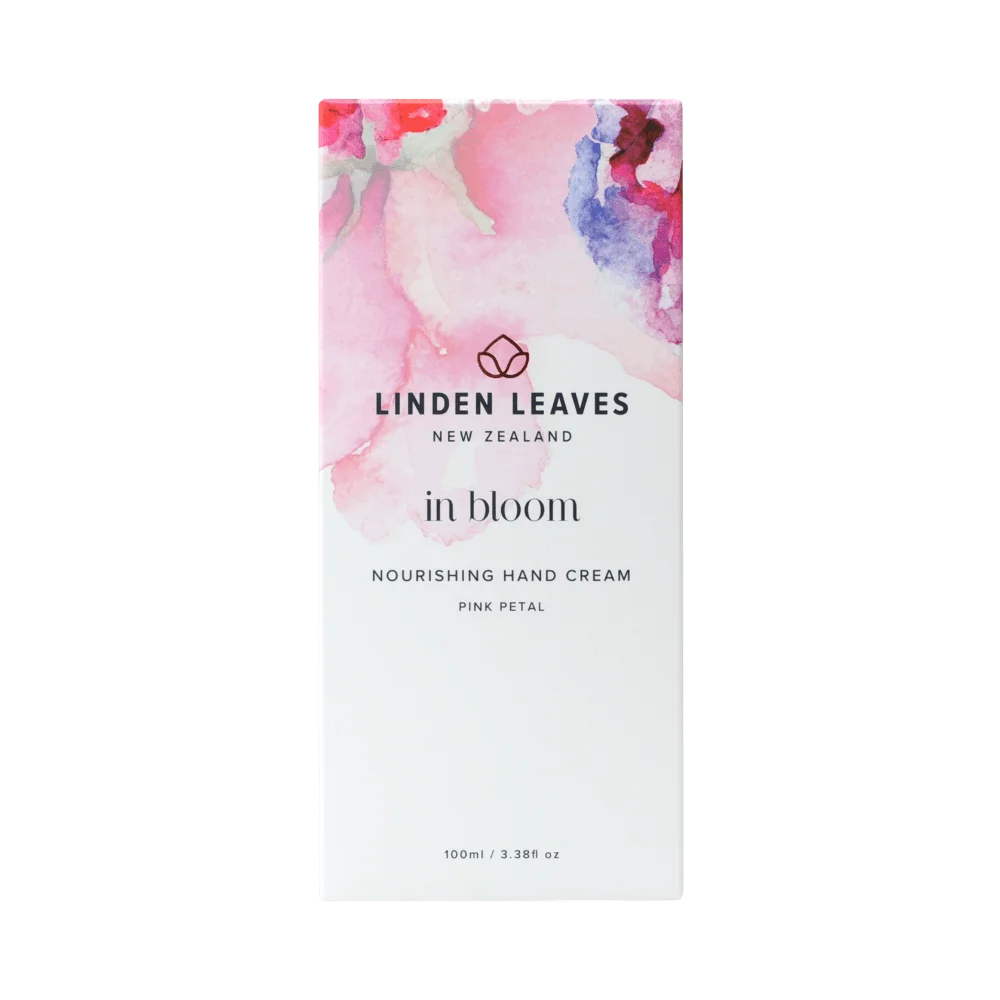 Pink Petal Hand Cream 100ml-Linden Leaves-Matakana Pharmacy