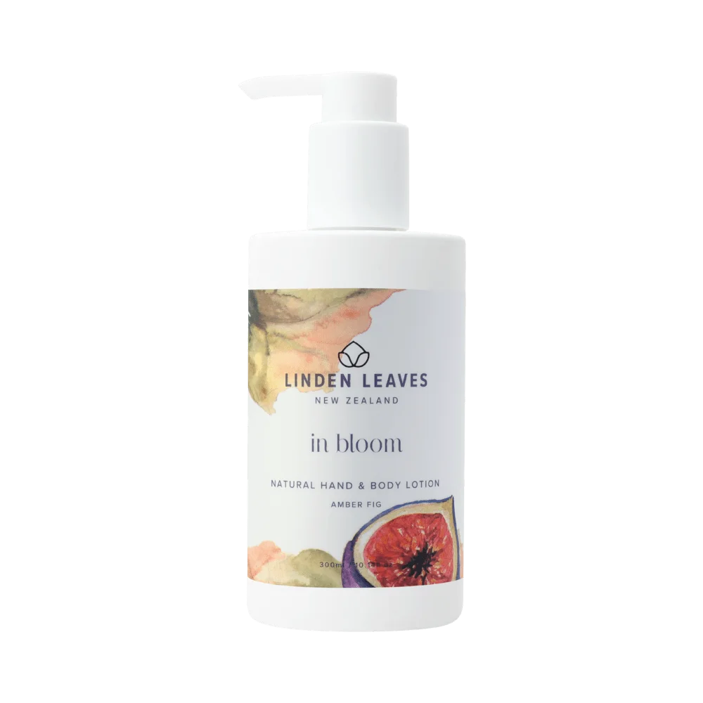 Amber Fig Hand & Body Lotion 300ml-Linden Leaves-Matakana Pharmacy