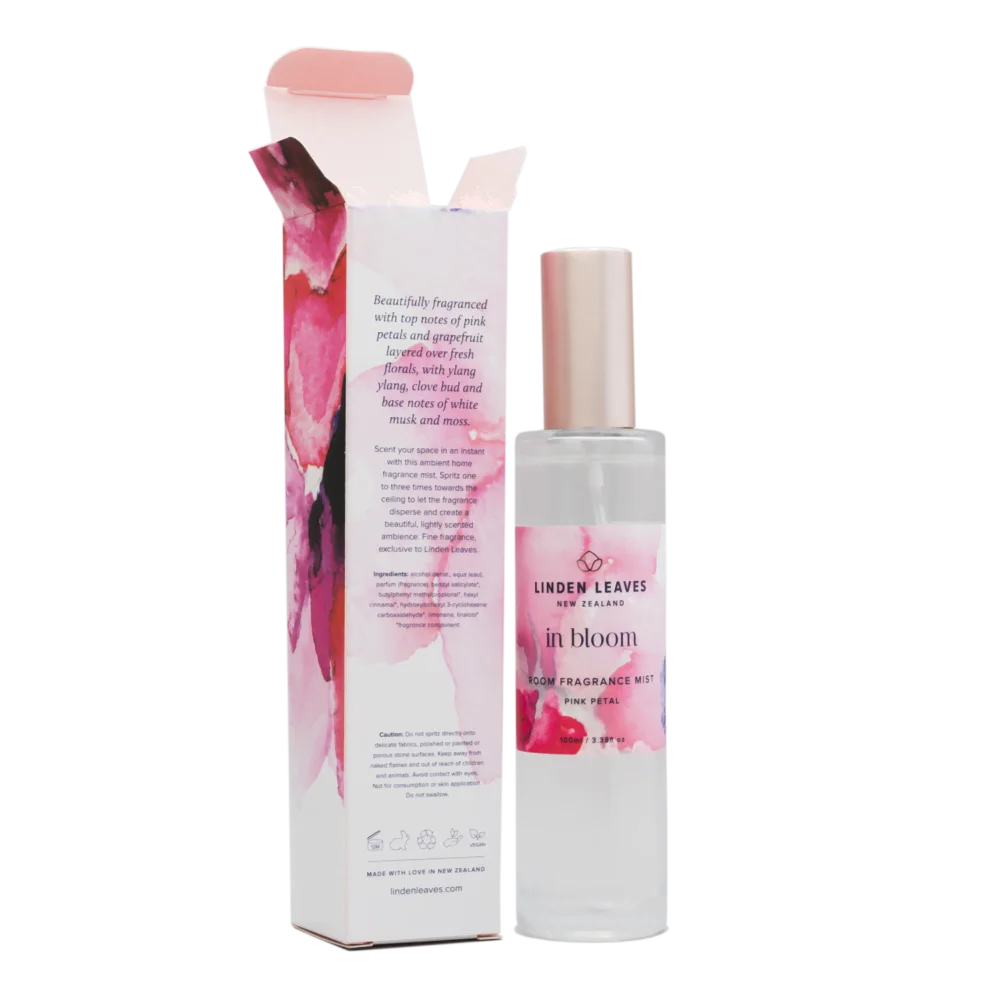 Pink Petal Room Mist 100ml-Linden Leaves-Matakana Pharmacy
