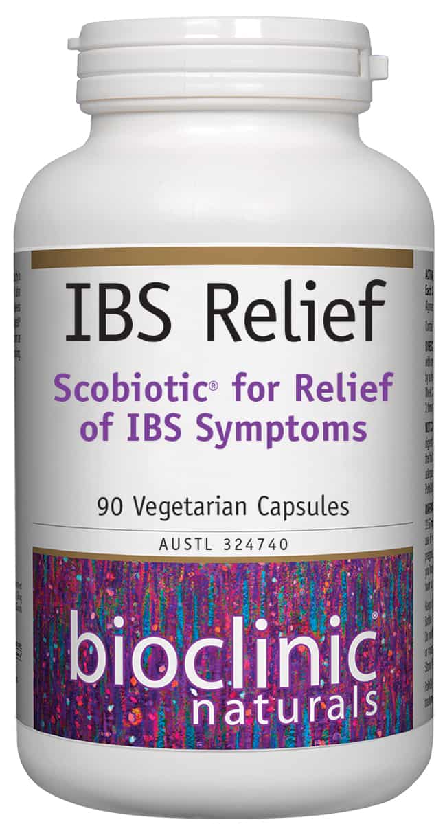 IBS Relief 90 Caps-BioClinic Naturals-Matakana Pharmacy
