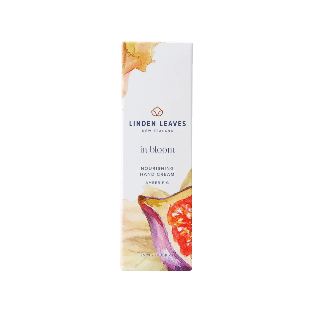 Amber Fig Hand Cream Boxed 25ml-Linden Leaves-Matakana Pharmacy
