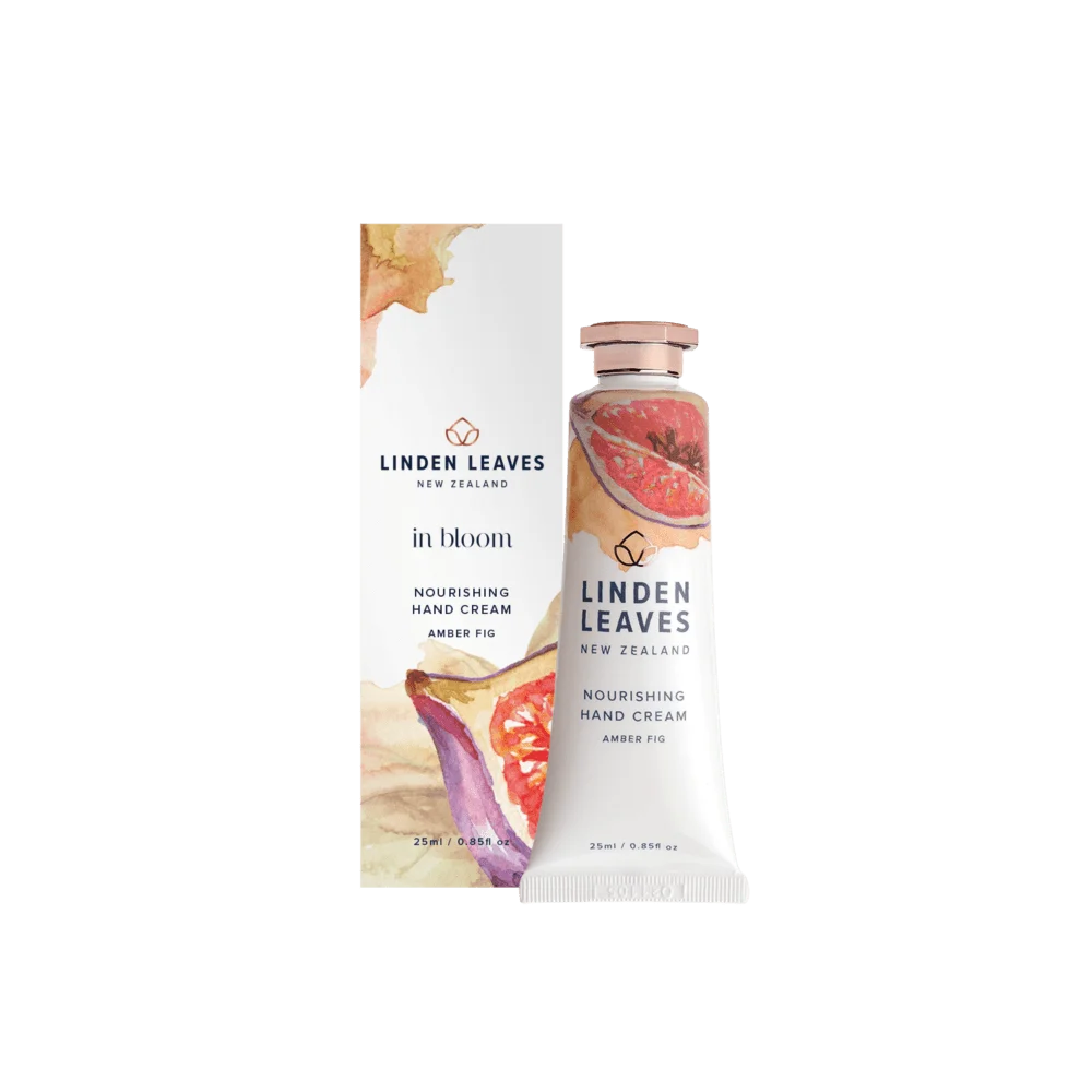 Amber Fig Hand Cream Boxed 25ml-Linden Leaves-Matakana Pharmacy