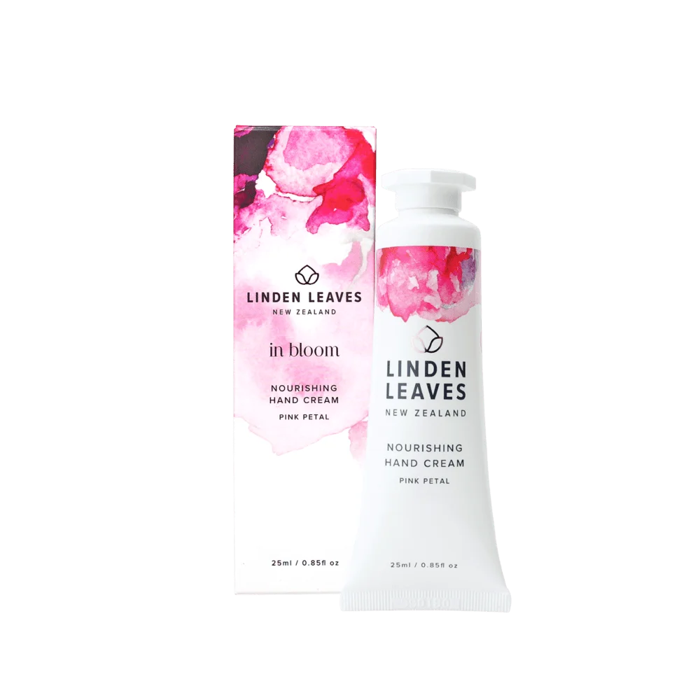 Pink Petal Hand Cream Boxed 25ml-Linden Leaves-Matakana Pharmacy