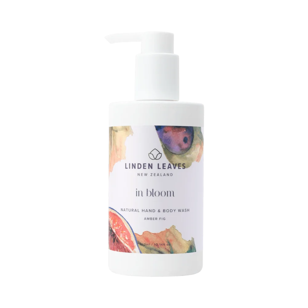 Amber Fig Hand & Body Wash 300ml-Linden Leaves-Matakana Pharmacy