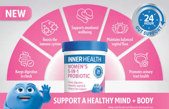 Women's 5-in-1 Probiotic Caps 30s-Inner Health-Matakana Pharmacy