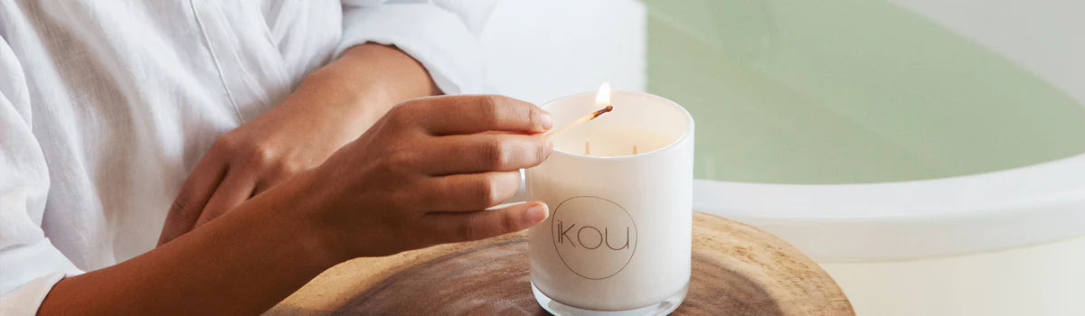 IKOU Eco-Luxury Candle Glass Peace Large-Matakana Pharmacy