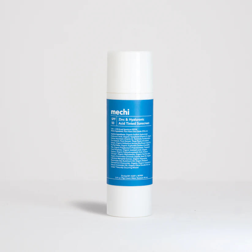 Zinc + Hyaluronic Acid Lightly Tinted Sunscreen 70g-Matakana Pharmacy