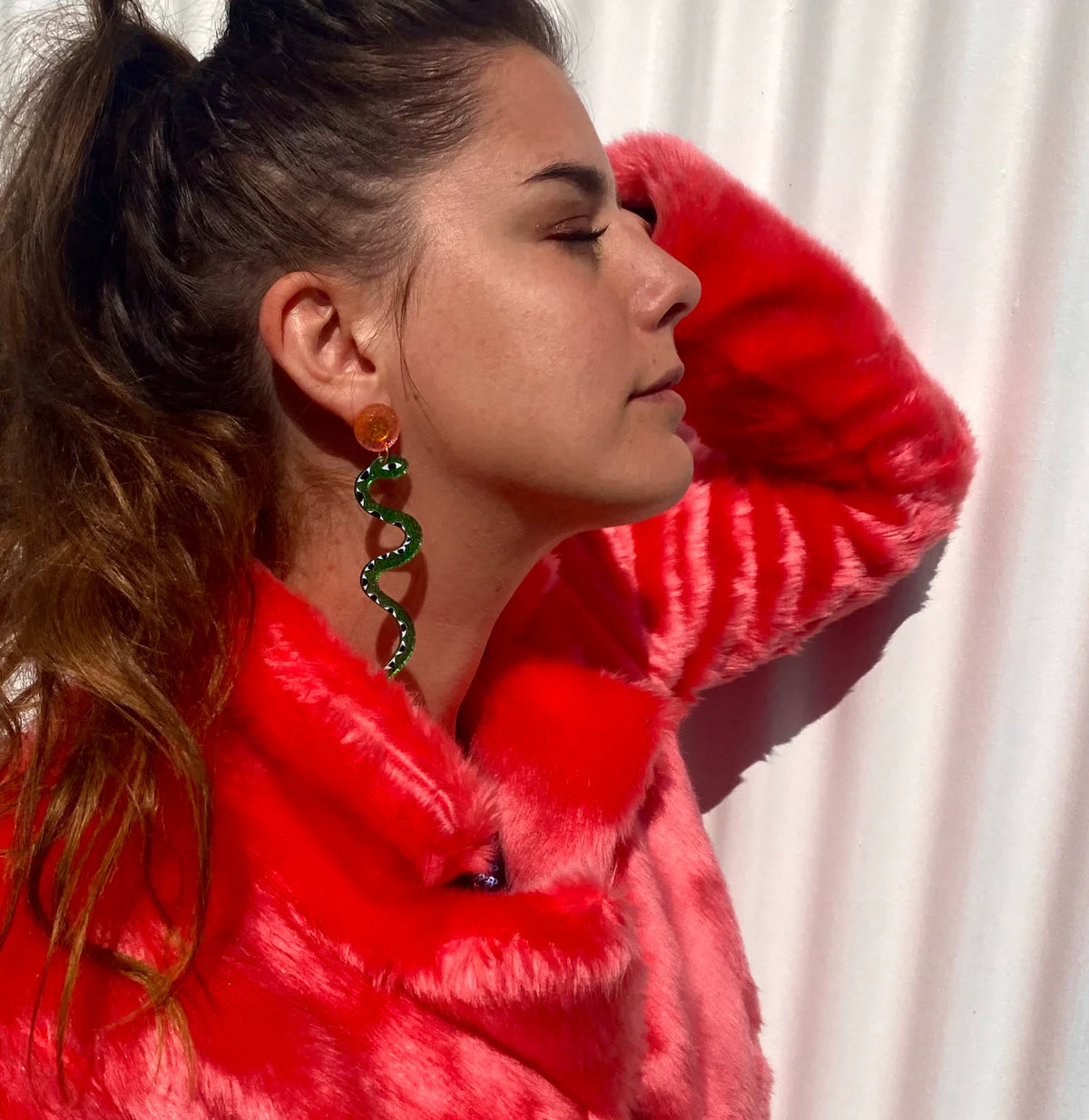 Earrings - Snake-Studio Soph-Matakana Pharmacy