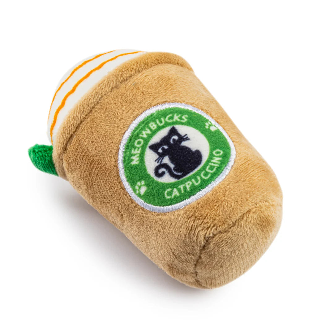 Meowbucks (2 coffee cups) Organic Catnip Toys-Haute Diggity Dog-Matakana Pharmacy