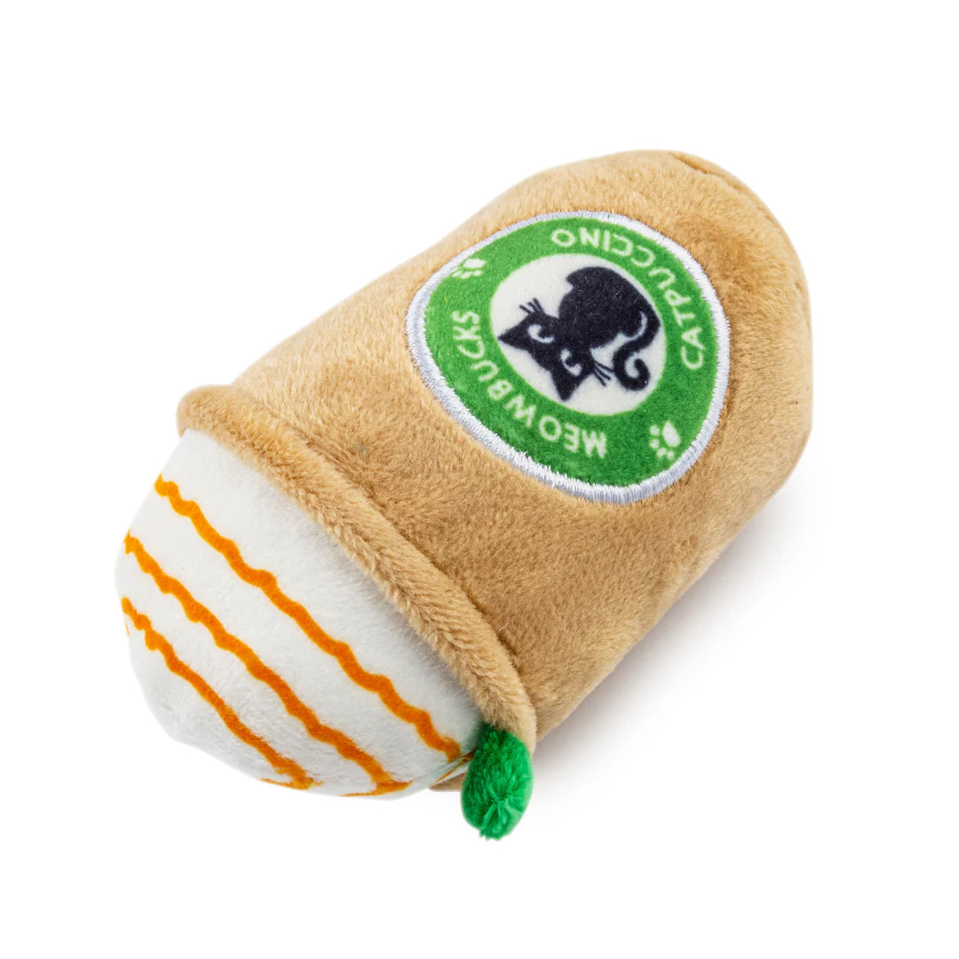 Meowbucks (2 coffee cups) Organic Catnip Toys-Haute Diggity Dog-Matakana Pharmacy