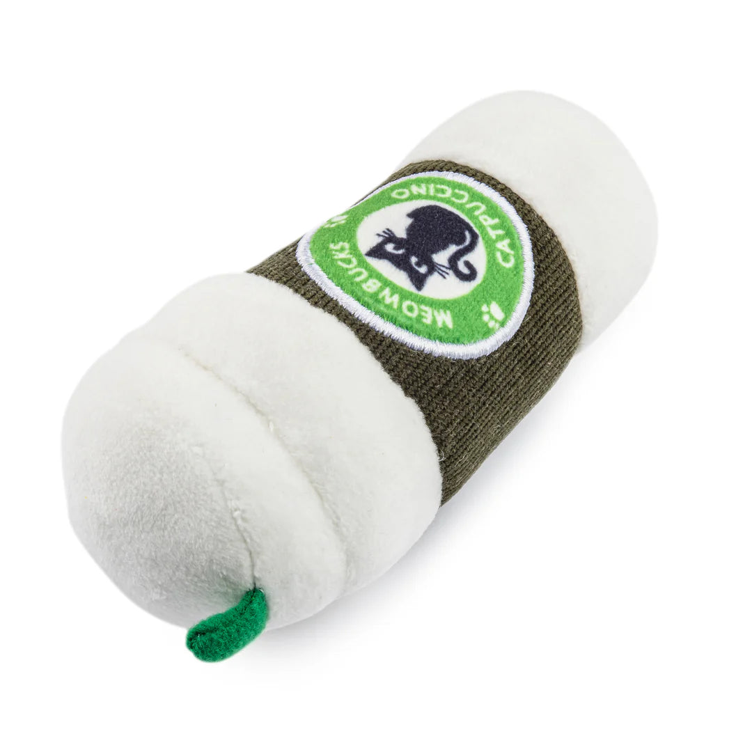 Meowbucks (2 coffee cups) Organic Catnip Toys-Haute Diggity Dog-Matakana Pharmacy