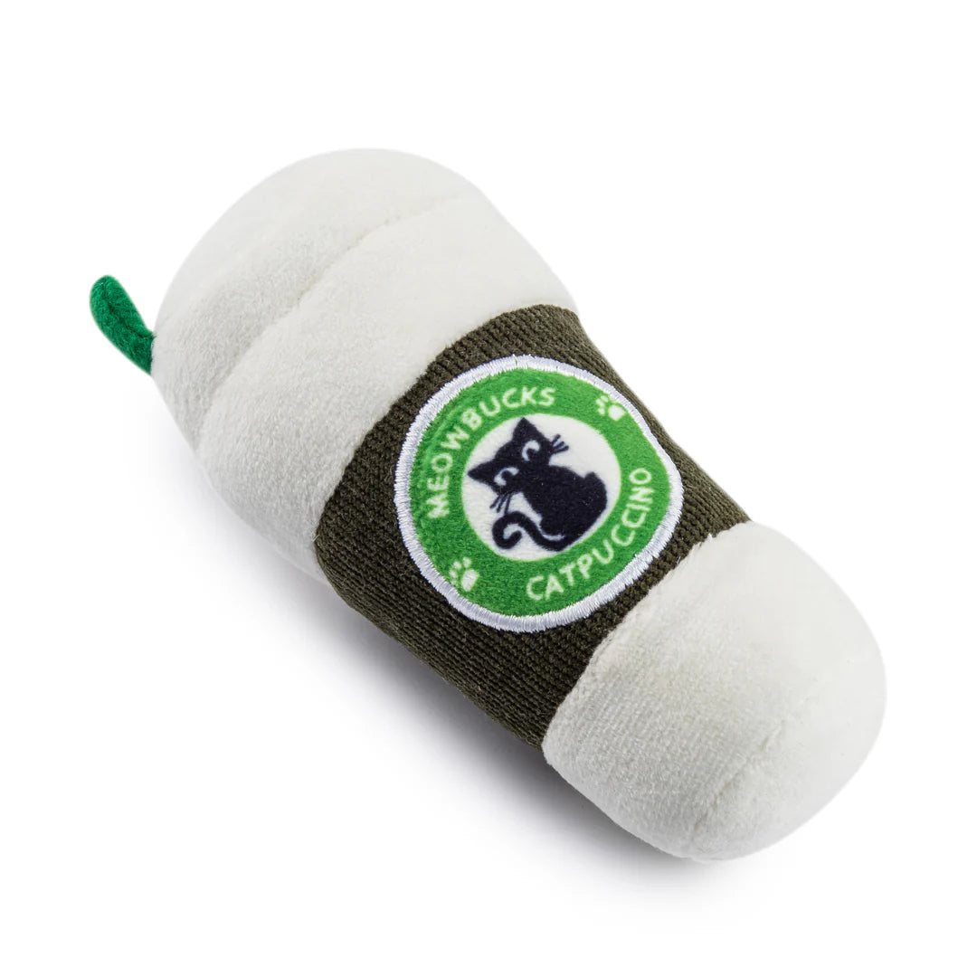 Meowbucks (2 coffee cups) Organic Catnip Toys-Haute Diggity Dog-Matakana Pharmacy