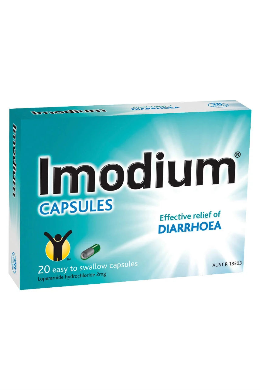Imodium 20 Capsules-Matakana Pharmacy-Matakana Pharmacy