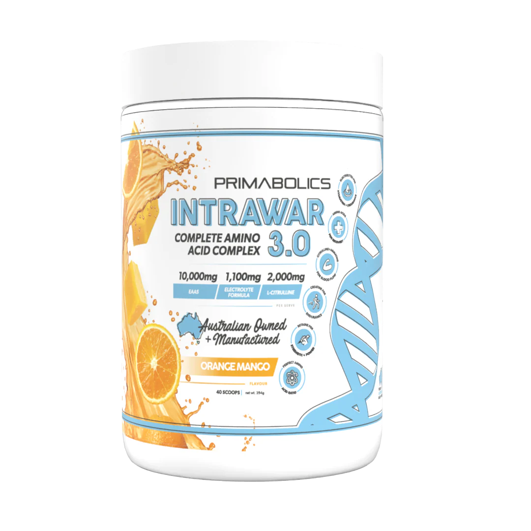 Intrawar Complete Amino Complex Orange Mango Powder-Primabolics-Matakana Pharmacy