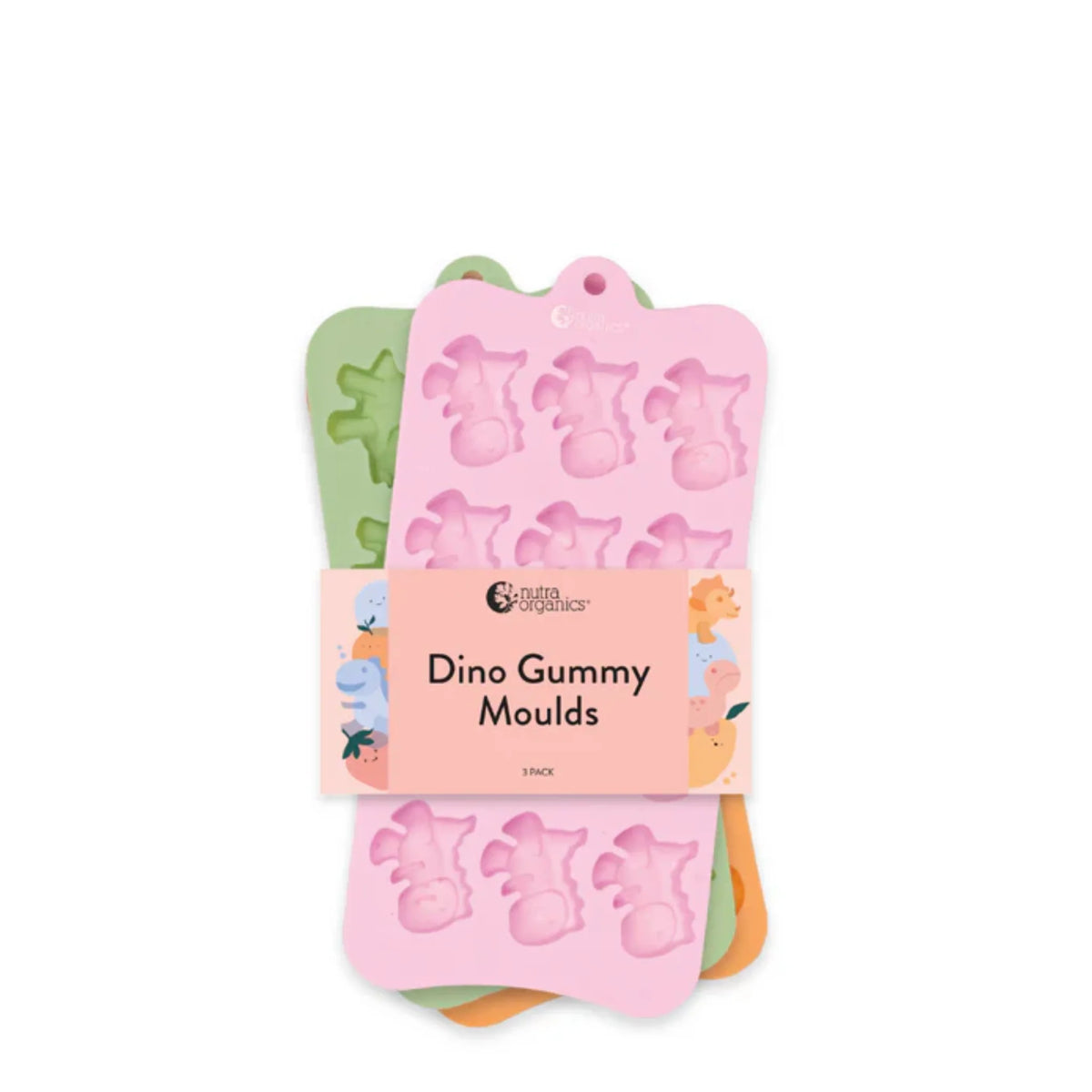 Dino Gummy Moulds 3 Pack-Matakana Pharmacy