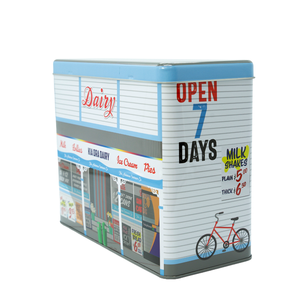 Dairy Cookie Tin 22x18.5x10cm