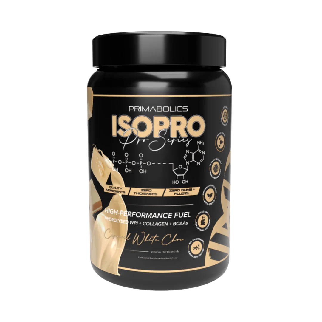 Iso Pro Caramel White Choc 750g-Primabolics-Matakana Pharmacy