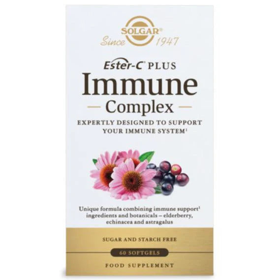 Image of SOLGAR Ester C Plus Immune 60 caps