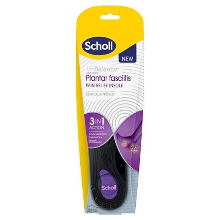 In Balance Pain Relief Plantar Fasciitis Orthotics - Small-Dr Scholls-Matakana Pharmacy