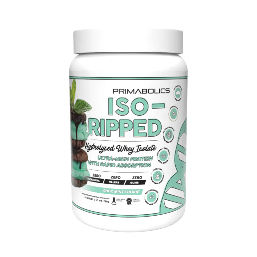 Iso Ripped Choc Mint Cookie 25 Serve-Primabolics-Matakana Pharmacy