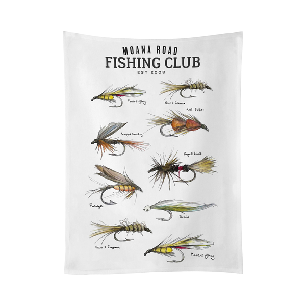 Tea Towel 51x70cm Fly Fishing