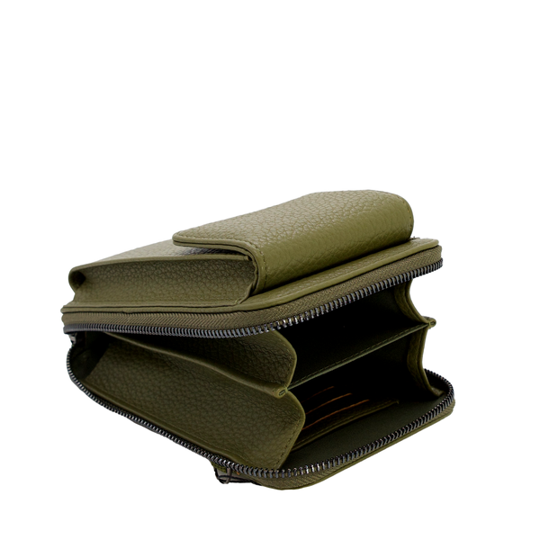 Courtenay Place Bag 20x12cm Olive-Matakana Pharmacy