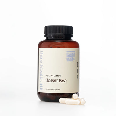 The Bare Base 120 Capsules-Bare Health-Matakana Pharmacy
