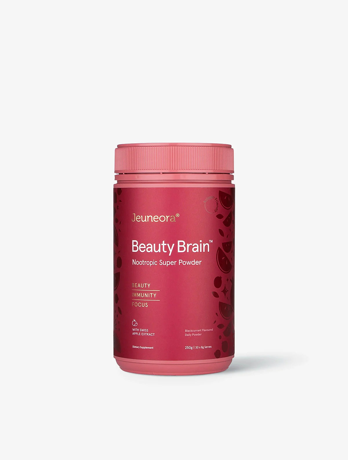 Beauty Brain Nootropic Super Powder Blackurrant Flavoured Vegan 250g | Matakana Pharmacy