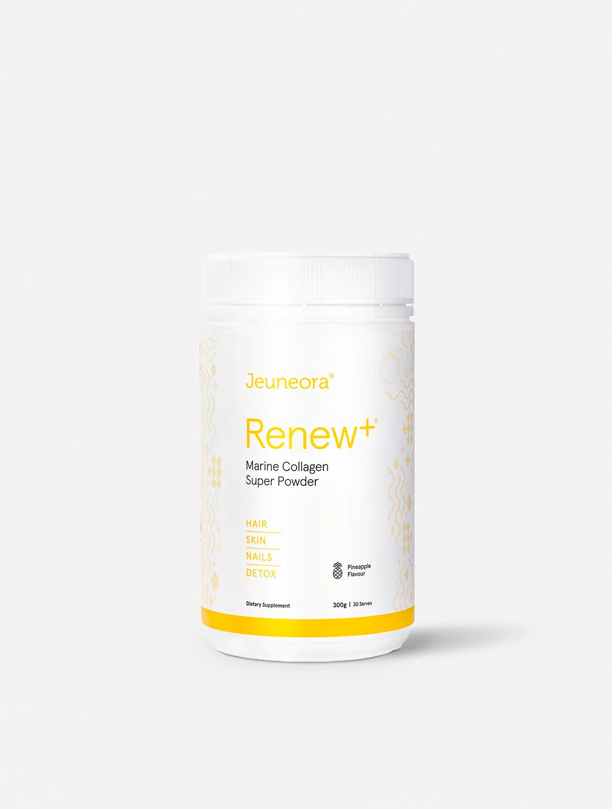 Renew+ Marine Collagen Super Powder - 
Pineapple Flavoured 300g | Matakana Pharmacy