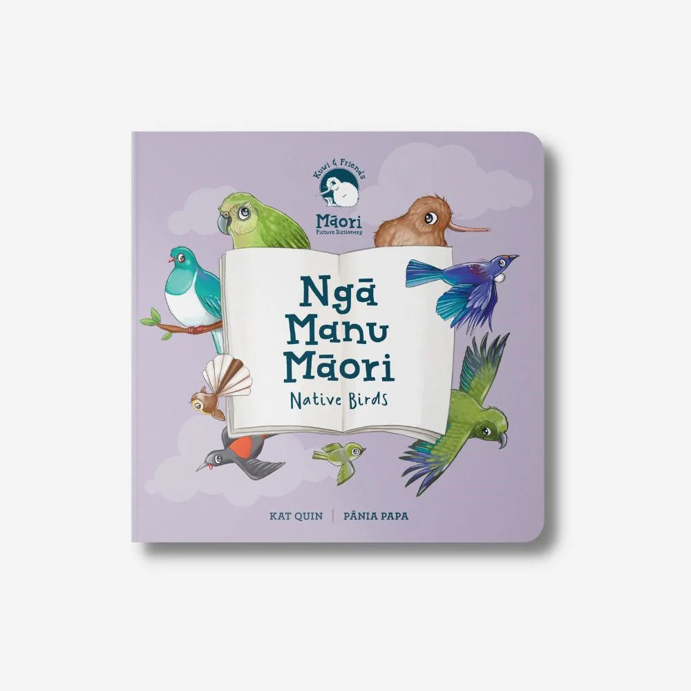 Nga Manu Maori Native Birds-Illustrated Publishing-Matakana Pharmacy