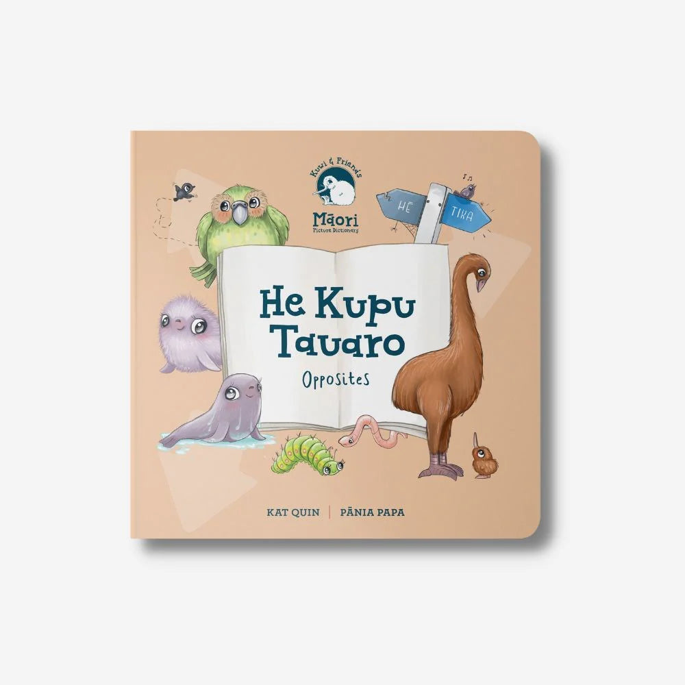 He Kupu Tauaro Opposites-Illustrated Publishing-Matakana Pharmacy