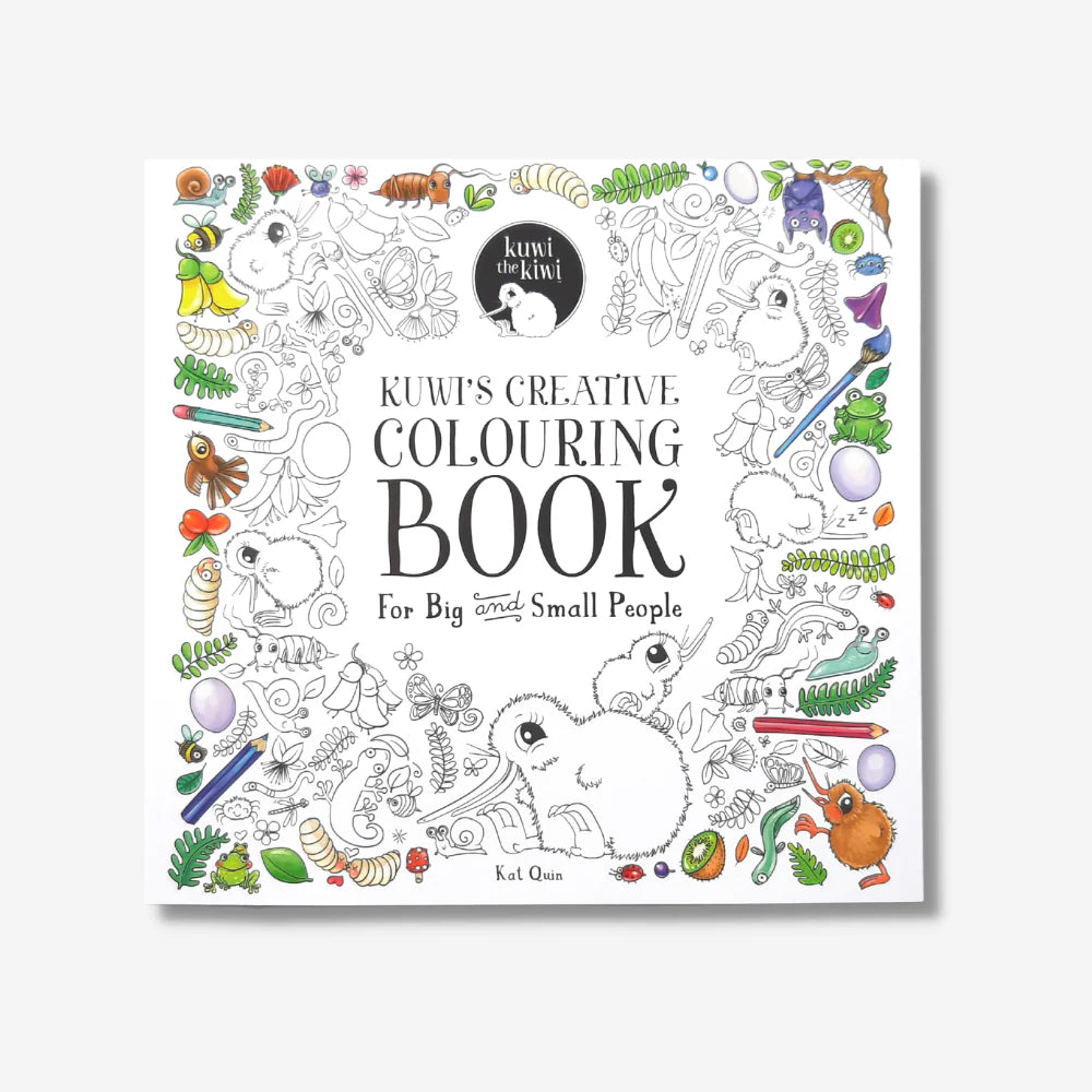 Kuwi's Creating Colouring Book-Illustrated Publishing-Matakana Pharmacy