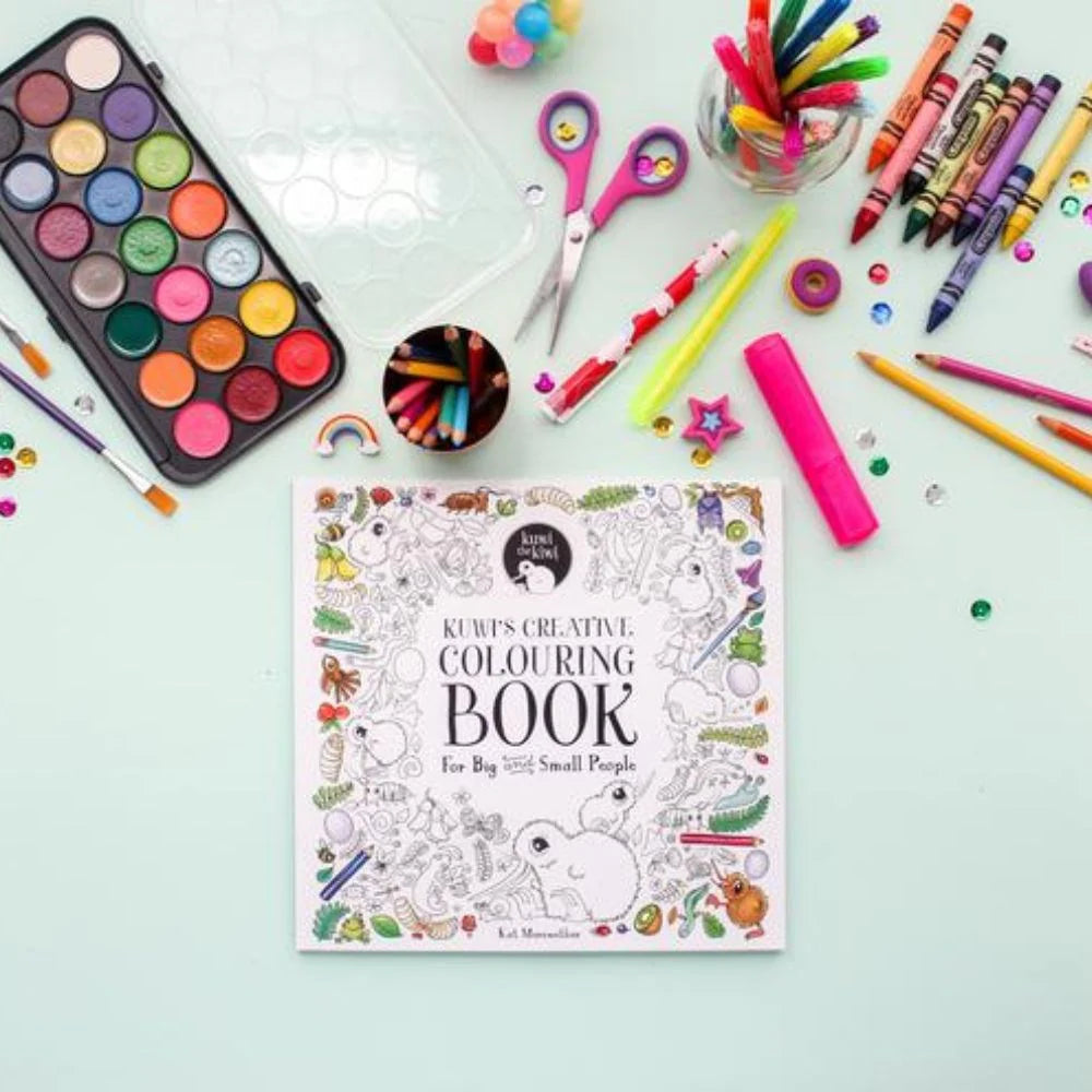 Kuwi's Creating Colouring Book-Illustrated Publishing-Matakana Pharmacy