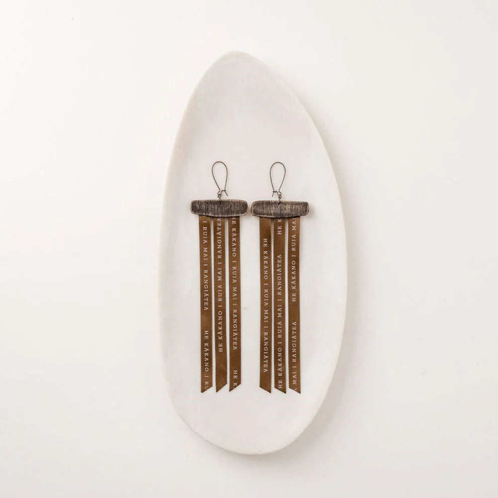 He Kakano Earrings-Koaka Design-Matakana Pharmacy