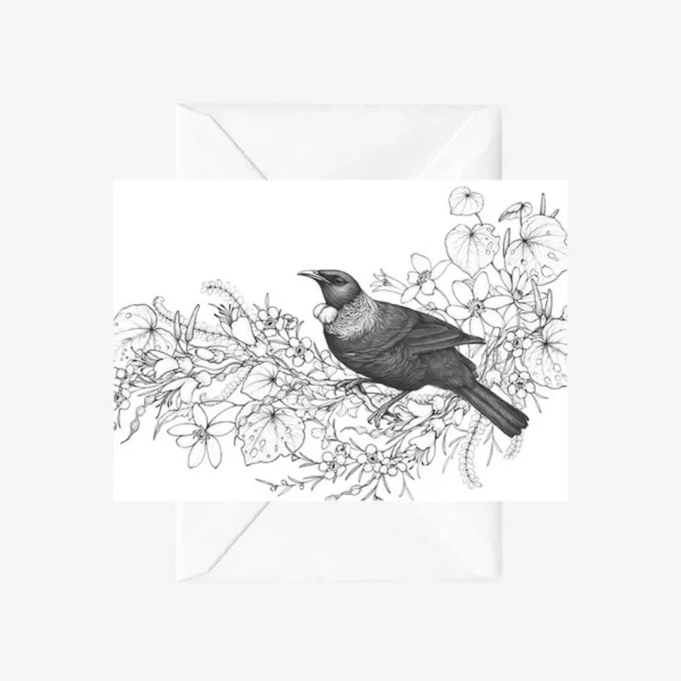 Greeting Card - Home is Here Tui-Katy Hayward-Matakana Pharmacy