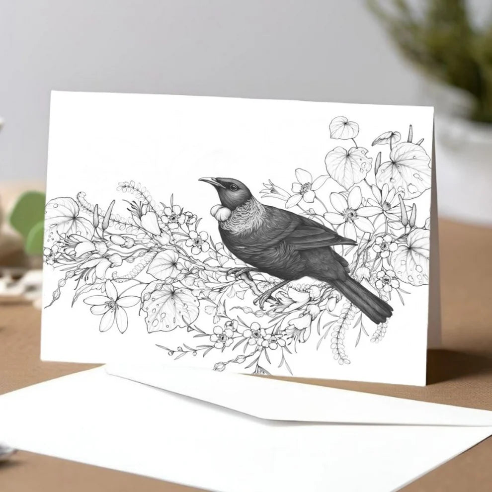 Greeting Card - Home is Here Tui-Katy Hayward-Matakana Pharmacy
