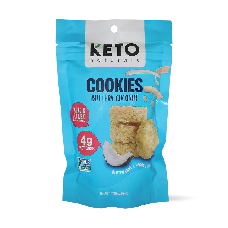 Image of KETO Cookies Buttery Coconut 64g