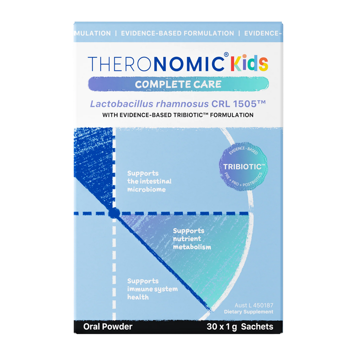 Theronomic Kids Complete Care 30 sachets-Theronomic-Matakana Pharmacy